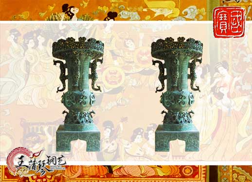 曾侯乙銅尊，武漢東湖賓館雕塑